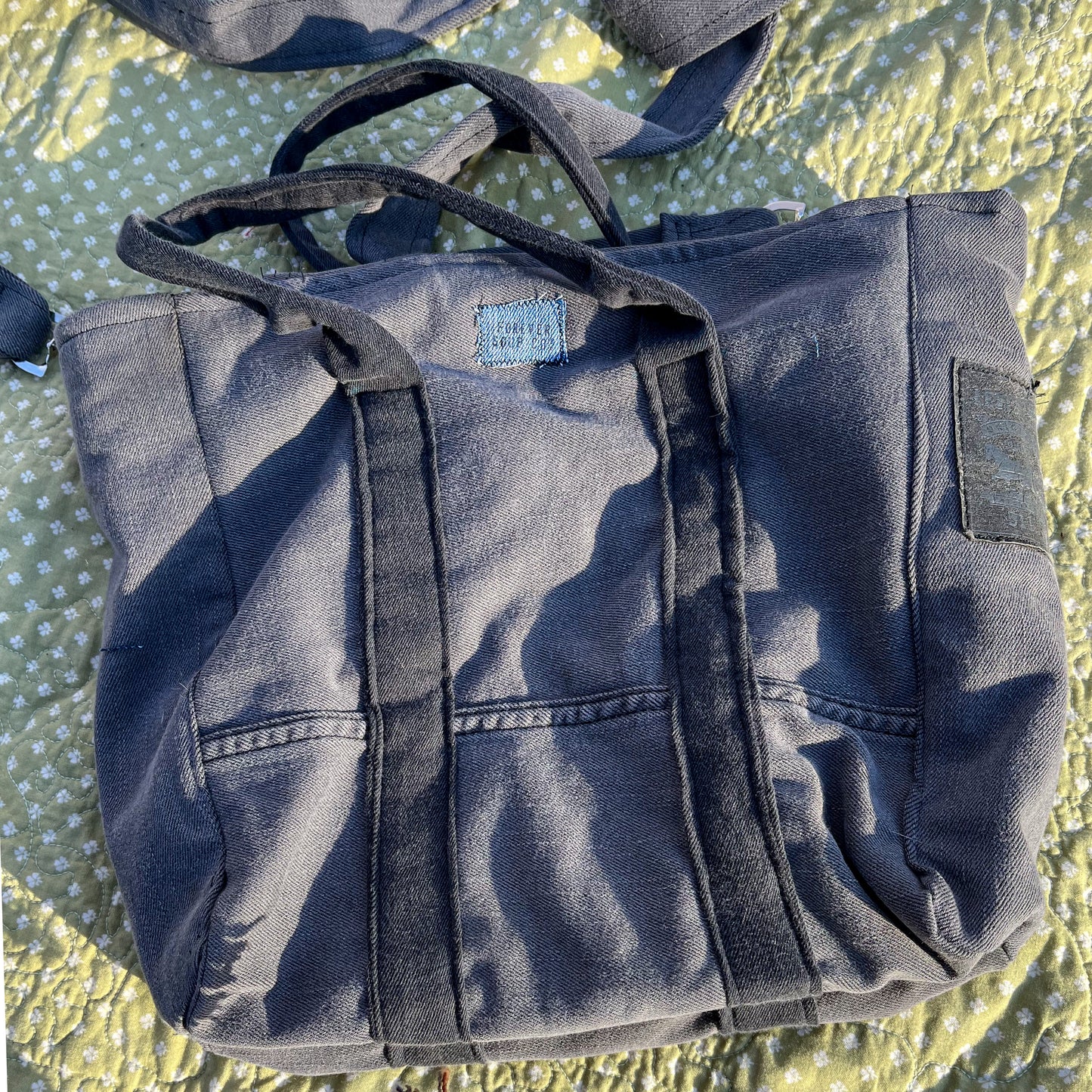 Gray Levi's Denim Tote