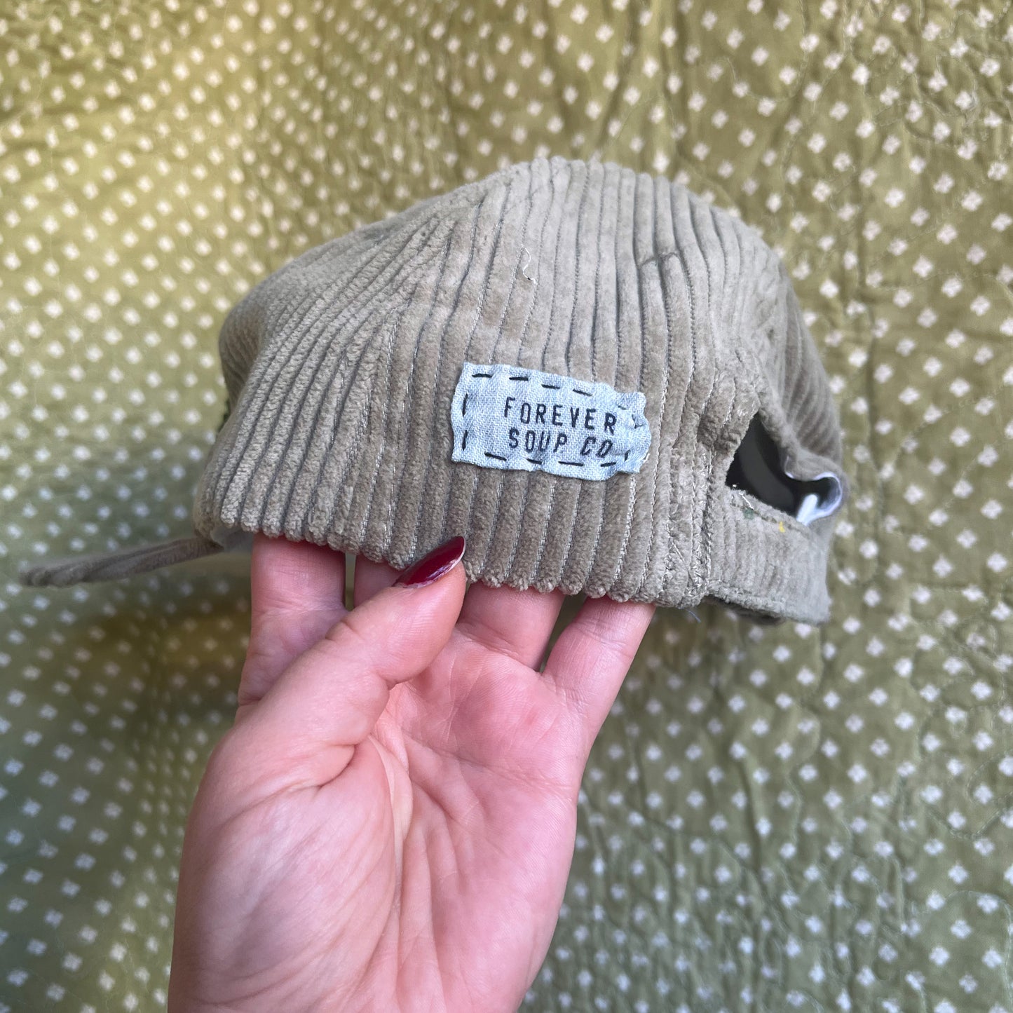 Tufted Avocado Baseball Cap
