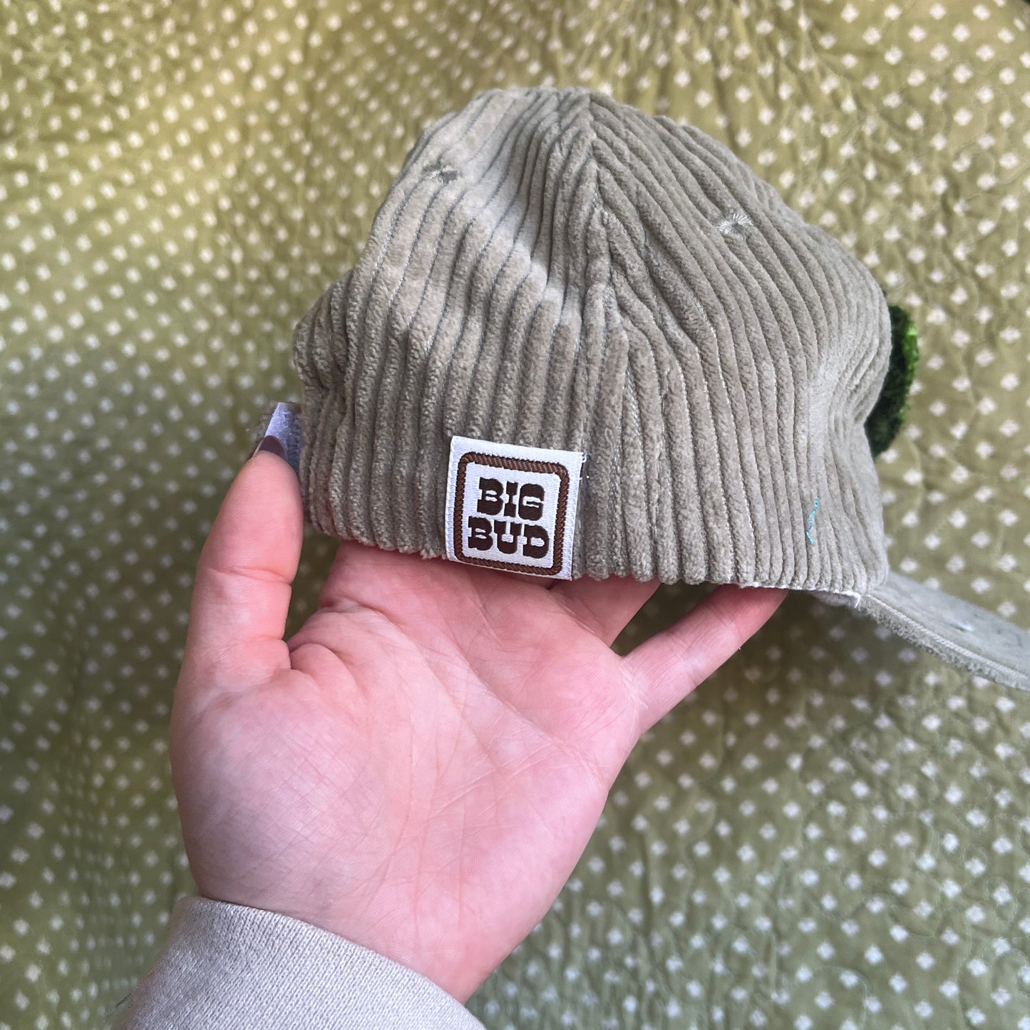 Tufted Avocado Baseball Cap