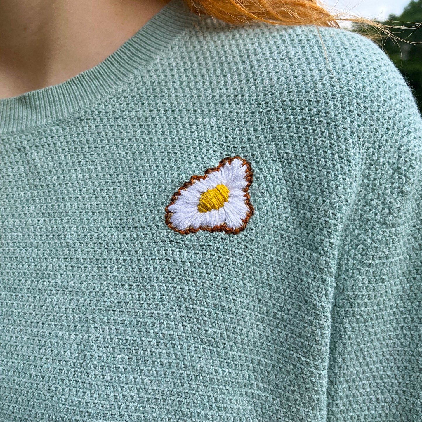 Sunny Side Up Daisy Sweater