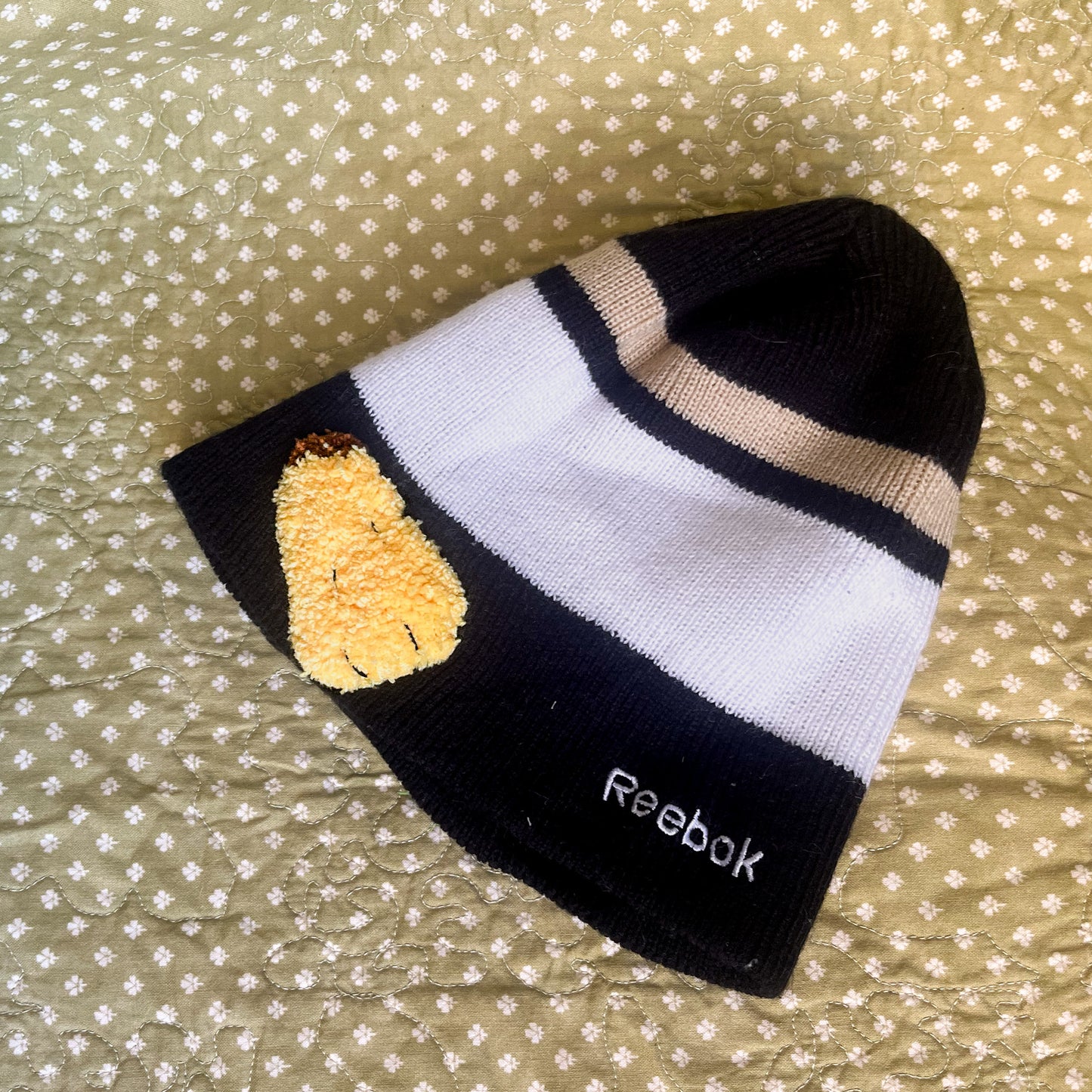 Hand Tufted Butternut Squash Beanie