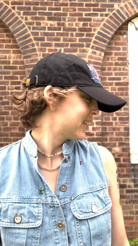 black SOUP hat