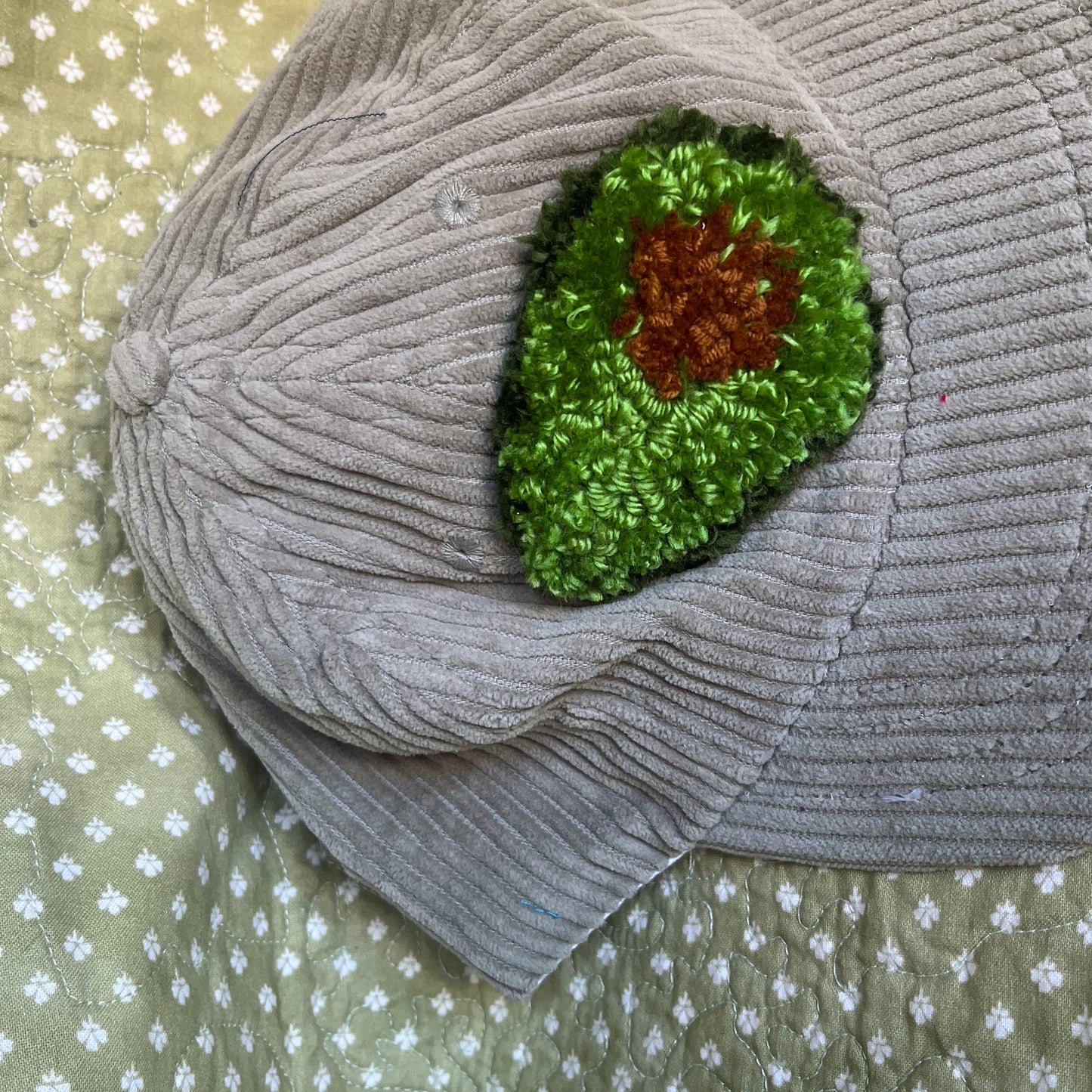 Tufted Avocado Baseball Cap