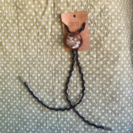 Romantic Bouquet Large Bolo Tie