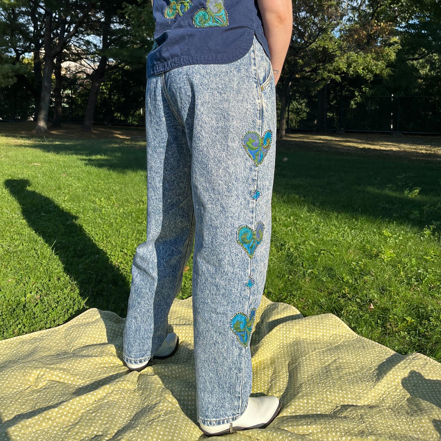 Vintage Heart Jeans