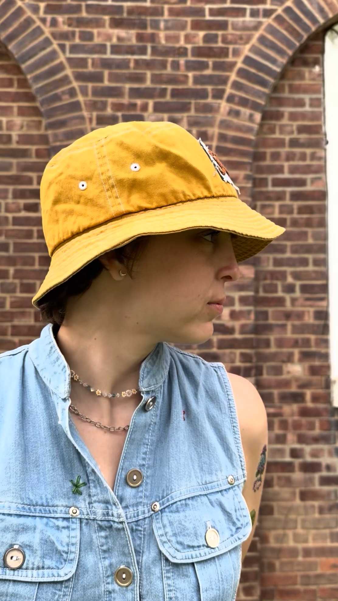 mustard SOUP bucket hat