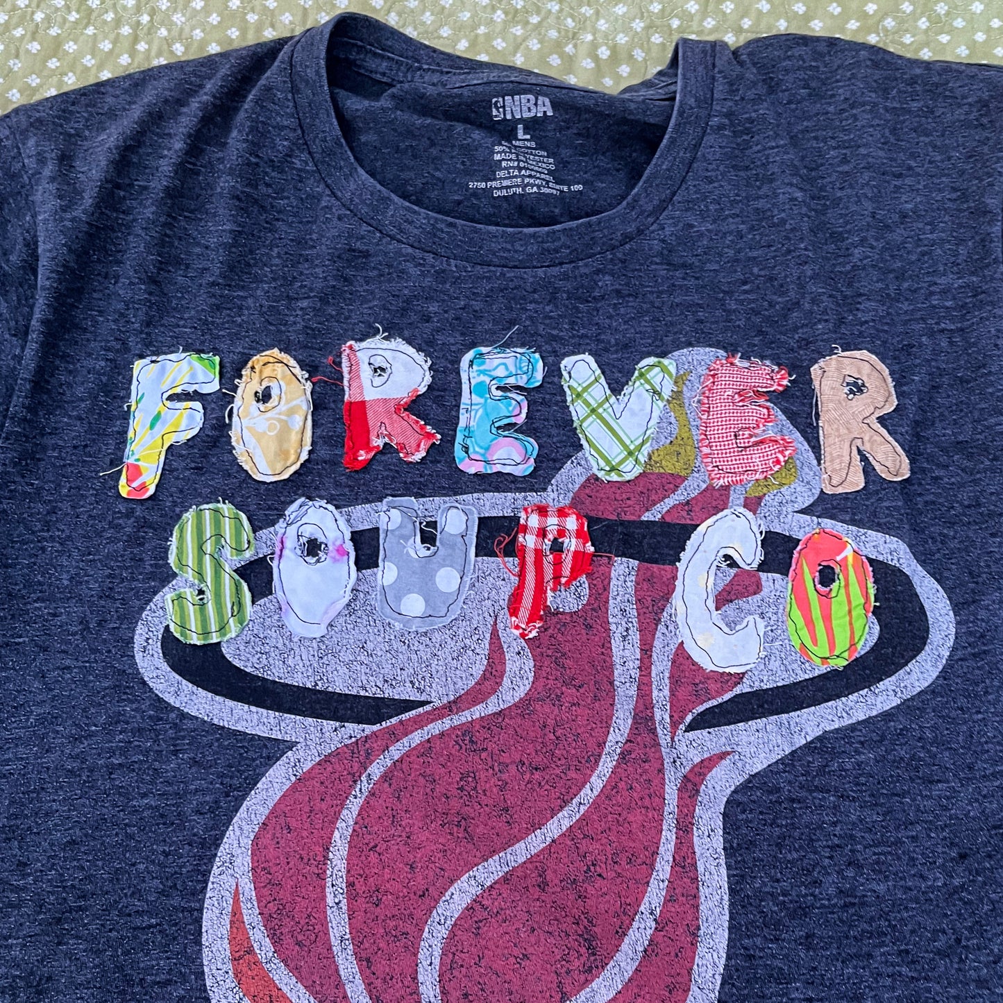 Forever Soup Co Appliqué Shirt - Short Sleeve - Miami Heat