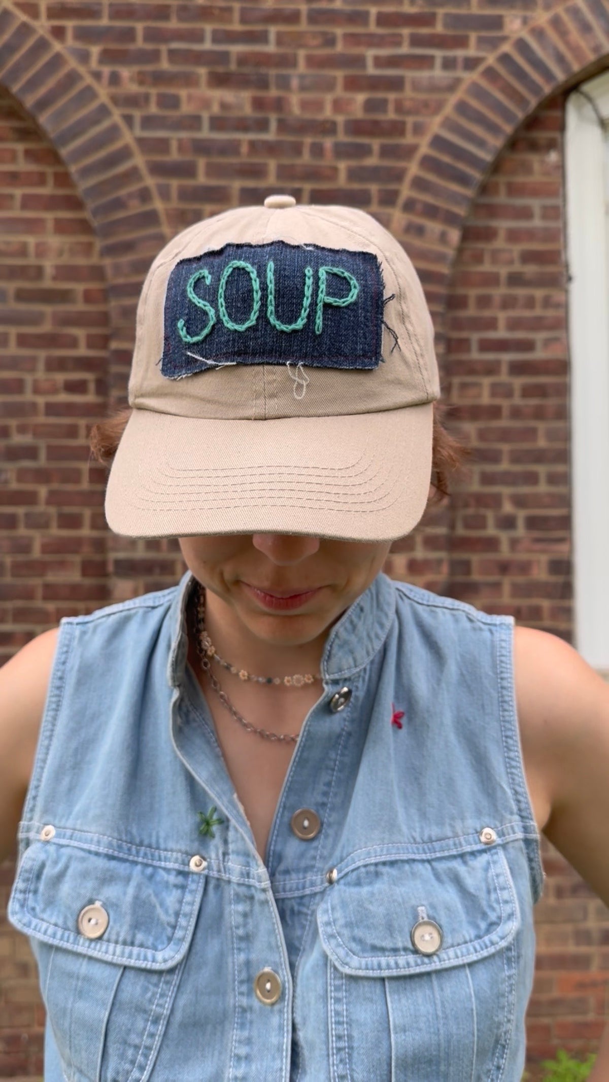 tan SOUP hat
