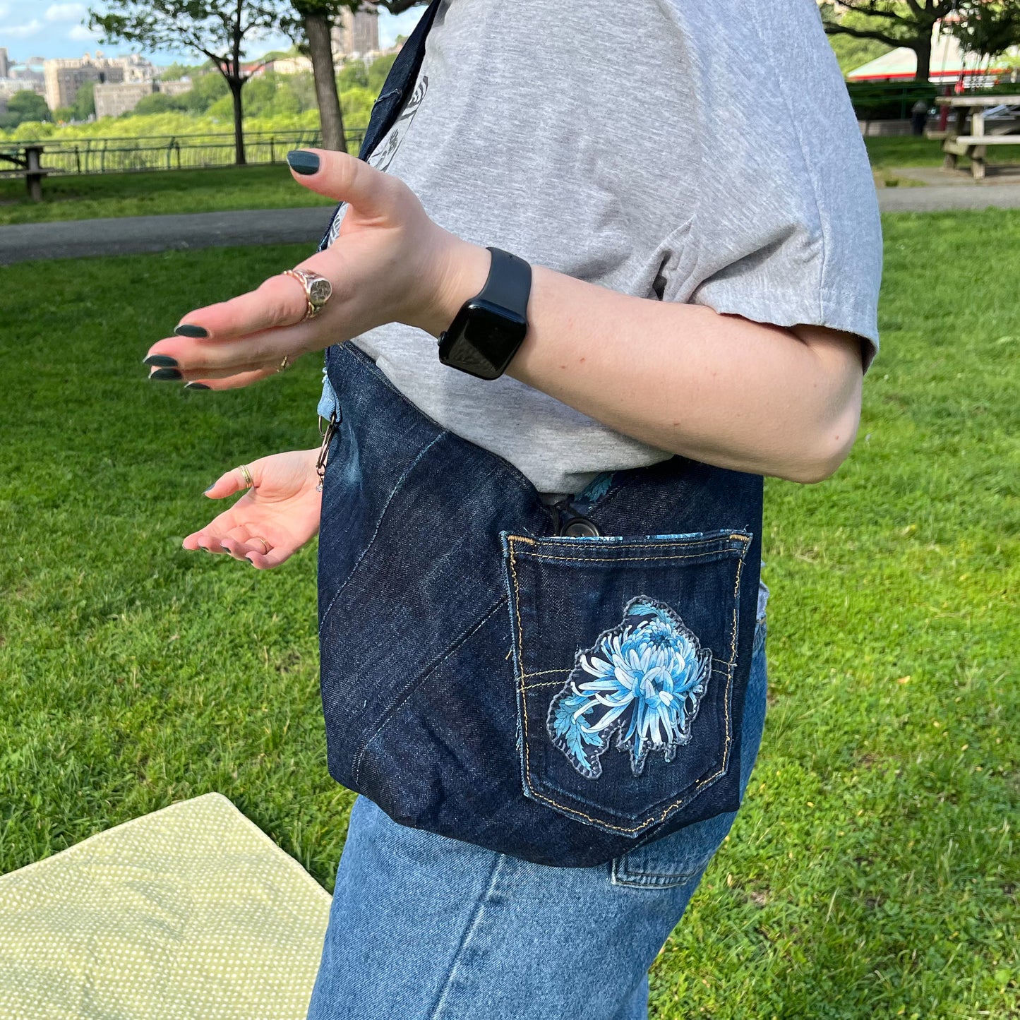 Magic Flower Crossbody Bag