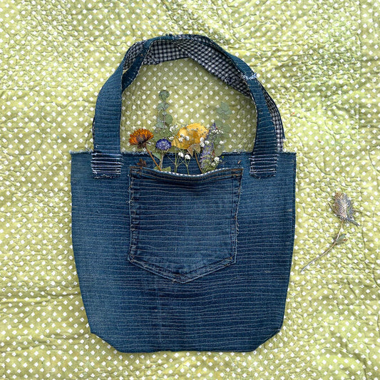 Striped Quilted Purse