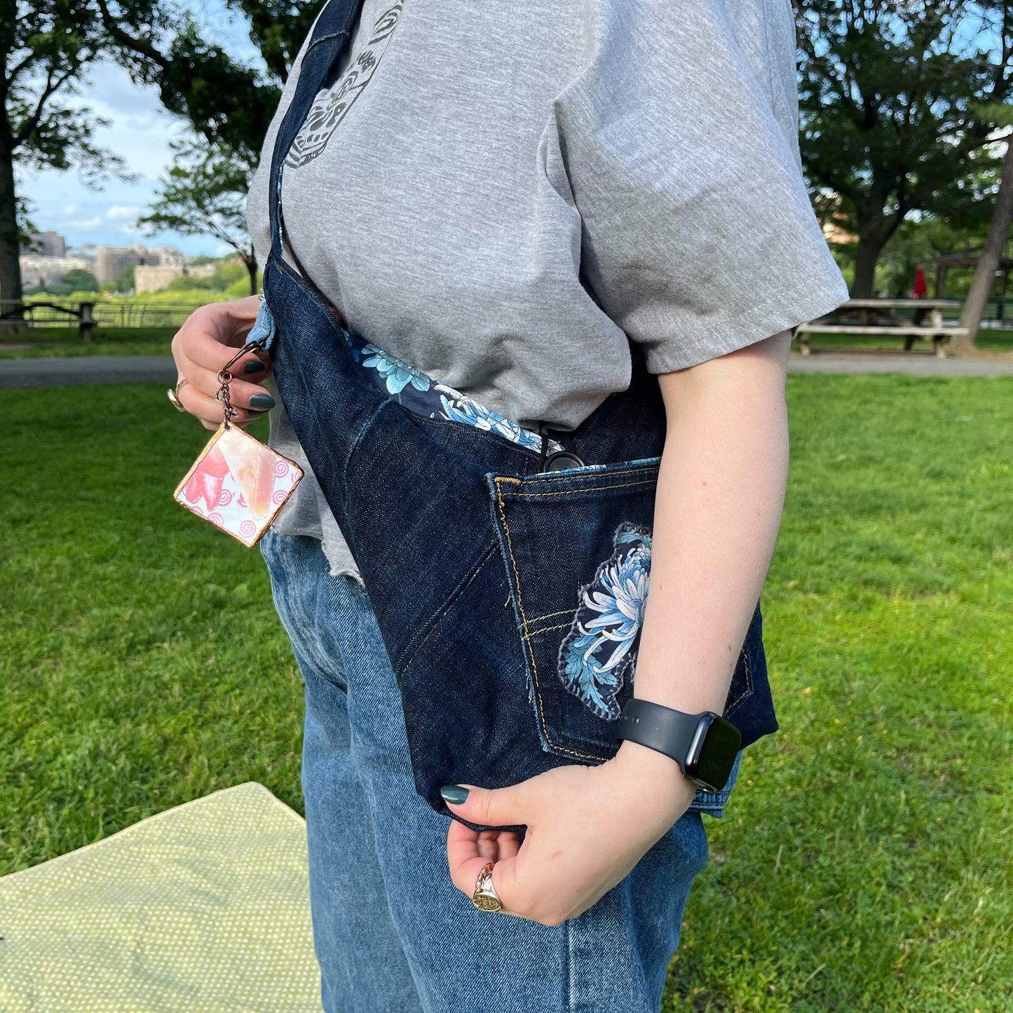 Magic Flower Crossbody Bag