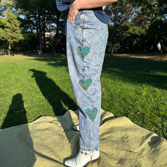 Vintage Heart Jeans