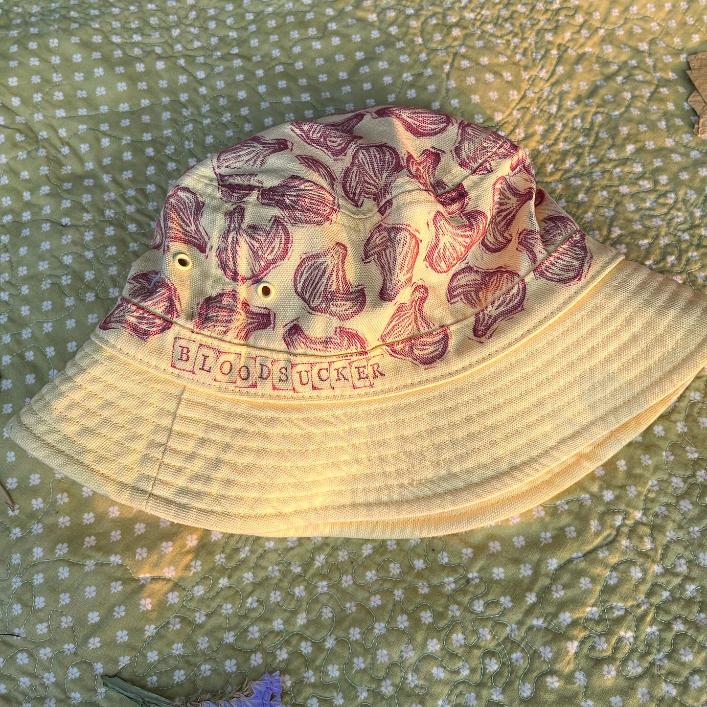 Bloodsucker Garlic Bucket Hat